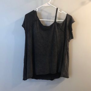 Semi One Sided Cold Shoulder Tee Free People